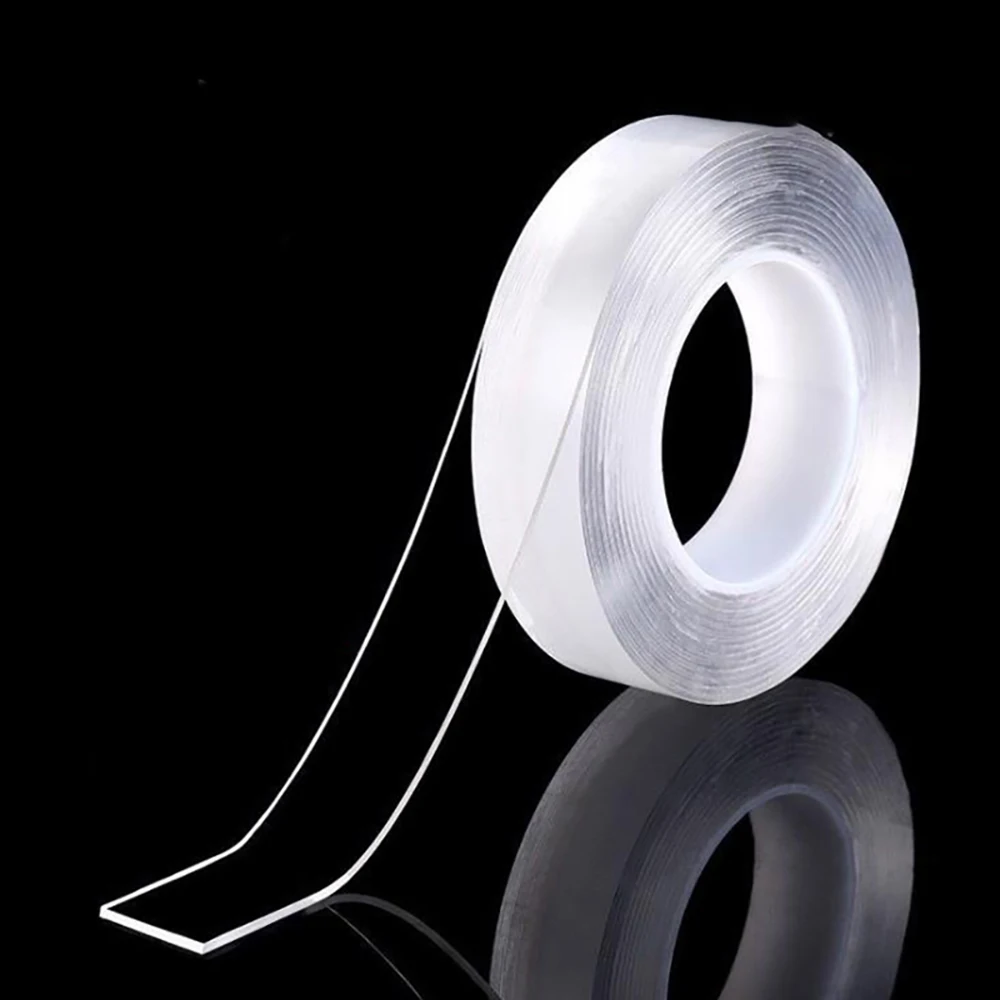 

Multifunction Nano Tape Double Sided Household Wall Hangings Adhesive Glue Transparent Tapes Non-slip Stickiness Gel Grip Tape