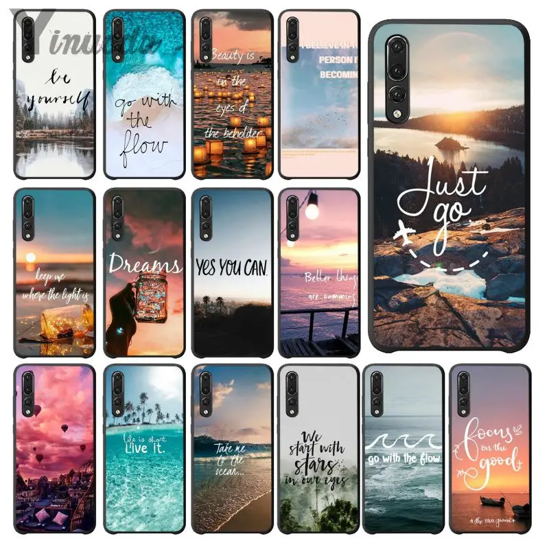 

Yinuoda Far mountain sea hot air balloon and light printing Colorful Phone Case for Haiwei P10 plus Honor 9 10 View 10 Mate 9