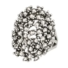Bijoux de mariage, bagues de fiançailles, argent, vintage, punk, tendance, vente en gros, jz233