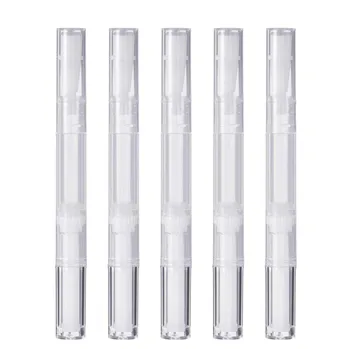 

3ML Nail Oil Empty Pen Botttle with Brush Applicator Portable Cosmetic Tool For Lip Gloss Nails Nutrition Oil Bottle