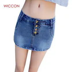 Новые Летняя джинсовая юбка шорты женские большие размеры винтажные короткие женские модные шорты юбка Feminino Большие размеры XXXL