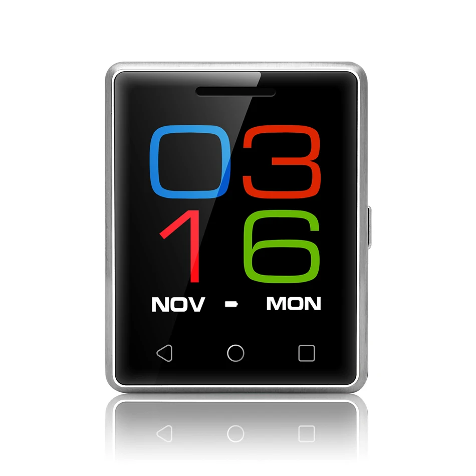 Оригинальный № 1 Vphone S8 мини мобильный телефон вахты MTK6261 54 &quot2.5D Экран сообщение FM
