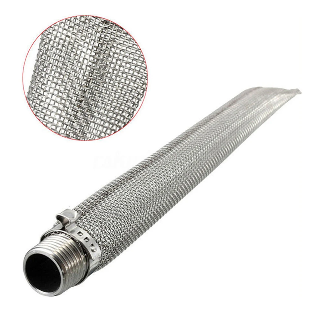 12 inch Stainless Steel Bazooka Screen 1/2'' NPT For Homebrew Beer Kettle or Mash Tun/mesh Filter For Home Brew