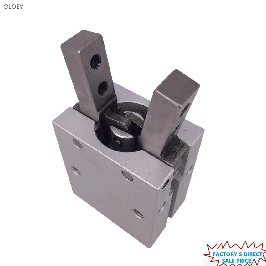 

OLOEY Double Acting Air Gripper Pneumatic Finger Cylinder MHC2-10D 16D 20D 25D 32D 40D SMC TRPE Bore Parallel Mini Cylinder