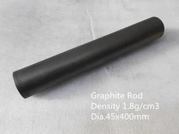

graphite stir rod dia.45*400mm for glass industry / Graphite stirring bar melting mixing gold /Graphite Cylinder