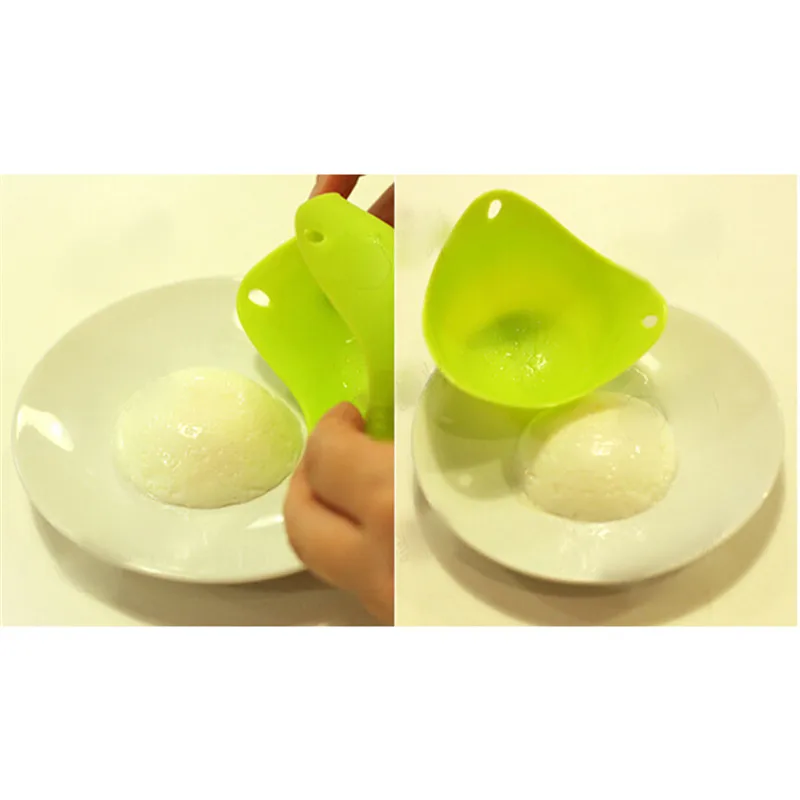 2 шт./партия Силиконовые Яйцо-пашот чашки для яиц кухонная посуда микроволновая печь для приготовления яиц яичный котел 301-0325