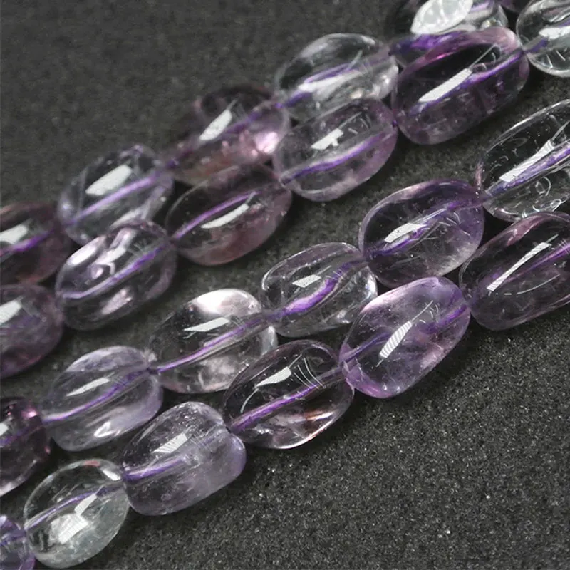 

Natural Freeform Potato Amethysts Beads For Jewelry Making Beads Necklace Bracelets For Women 15'' Needlework DIY Beads Trinket
