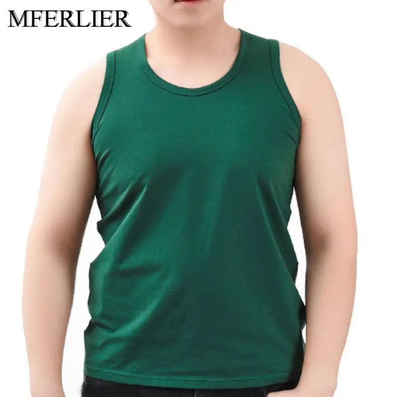Mferlier Summer Underwear Men 5xl 6xl Plus Size Bust 145 Cm Cotton