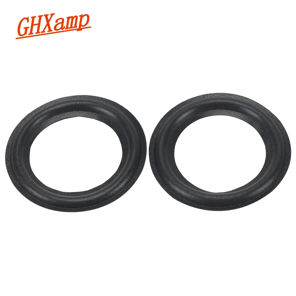 GHXAMP 3 INCH Speaker foam Repair Speaker surround Diy sponge side edge ring circle accessories 2PCS