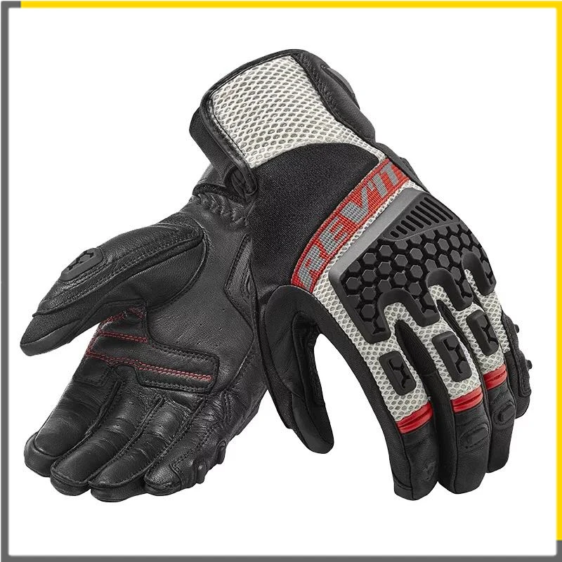 

Revit Sand 3 trial Motorcyclist Racing Gloves Motorcycle Men's Gloves Motorcycle Breathable Shatter-resistant Gloves