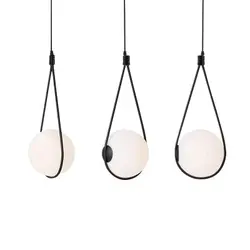 Nordic стеклянный шарообразный абажур подвесной светильник для прикроватной тумбочке лампа с каплями обеденный стол hanglamp Италия Дизайнер
