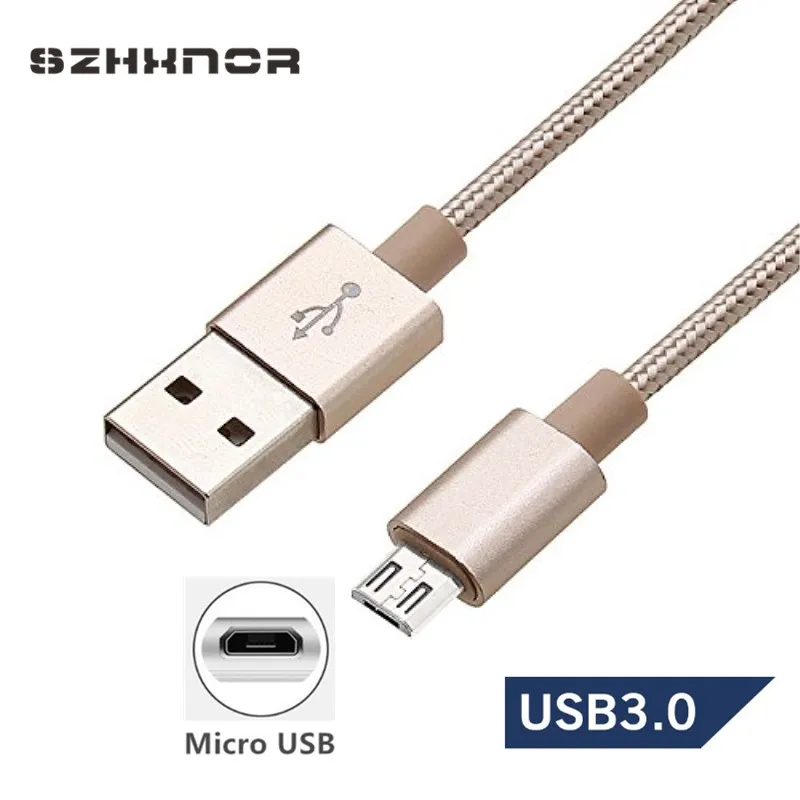 Cavo Di Ricarica Rapida Micro Usb Per Xiaomi Redmi Note 6 5 Pro 4X Cavo Di Ricarica Per Sincronizzazione Dati Samsung Per Vodafone Smart Turbo 7