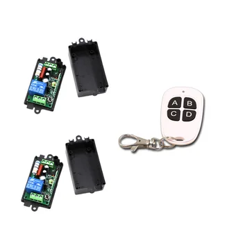

AC 110V 220V 1CH Channel Relay Wireless Remote Control Switch System Remote Controller Transmitter Receiver 315Mhz/433Mhz