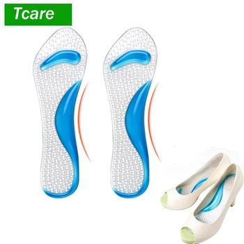 

1Pair Foot Brace Massage Care Non-Slip Sandals Pads Silicone Gel High Heel Shoes Support Pads Arch Cushion Insole