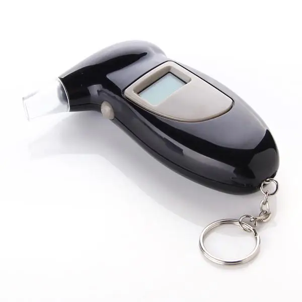Alcohol tester breathalyser with backlight  alcohol meter alcoholmeter alcohol Concentration Meters portable digital keychain 3