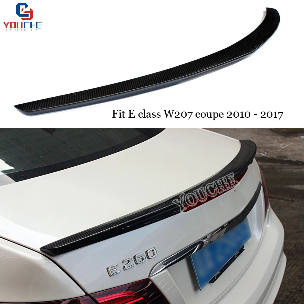 Задний спойлер C207 Coupe AMG для Mercedes E Class W207 2010 2017 E200 E250 E300 E550|Спойлеры и крылья| |