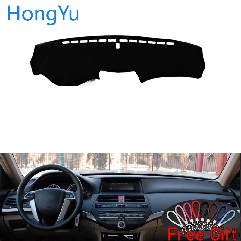 

For Honda accord 2008 - 2013 Interior Accessories Auto Car Dashboard Cover Dash Mat Board Pad Carpet Dashmat Anti-UV Mats