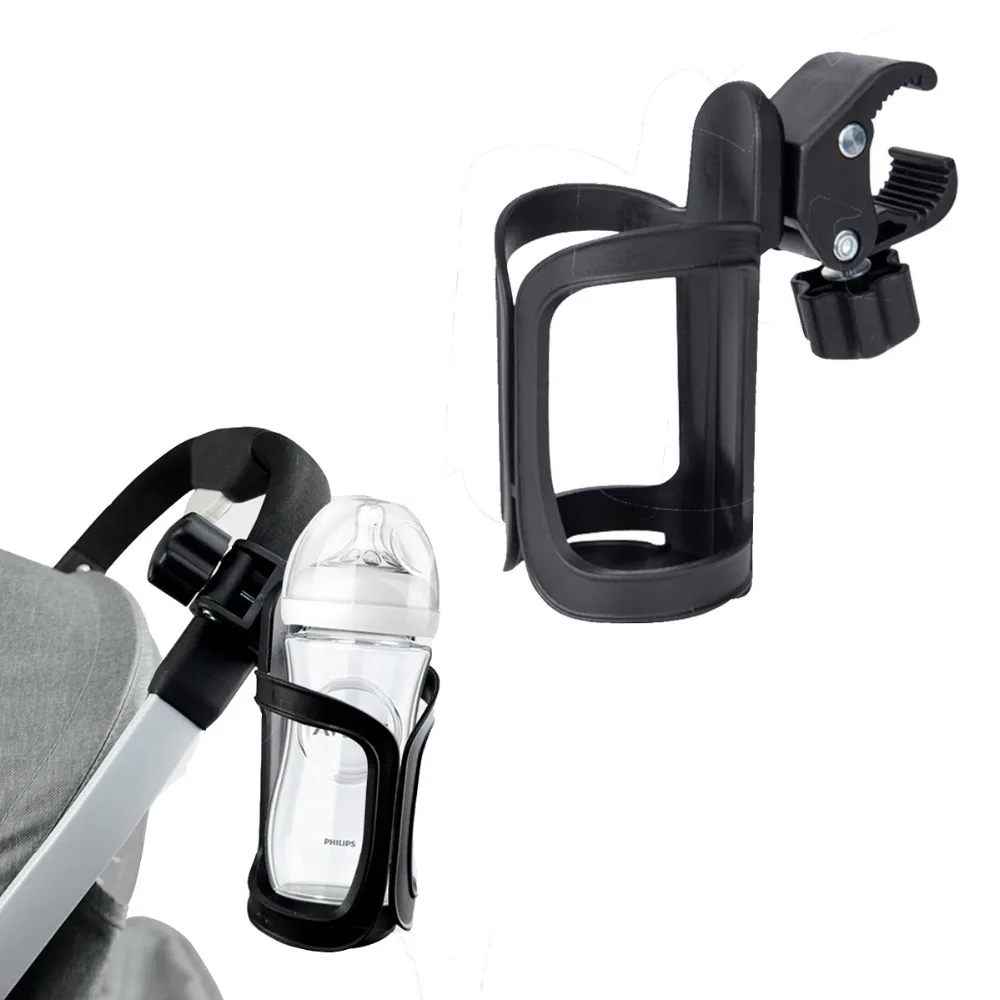 Cup Holder Fit Milk Water Bottle Rack Universal Baby Stroller/ Bike