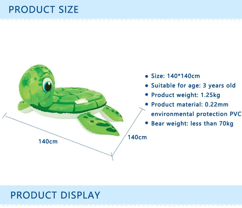 140*140 см детские надувные черепаха бассейн поплавки буй одежда заплыва надувной матрас плавающий Игрушечный остров воды лодка понтон лето весело