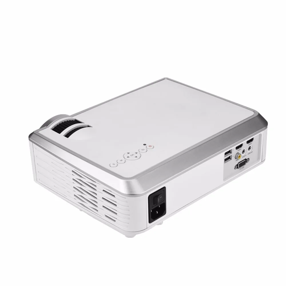 HiFi SRS аудио HD проектор 4:3/16:9 VGA HDMI USB Аудио Видео домашний кинотеатр AU
