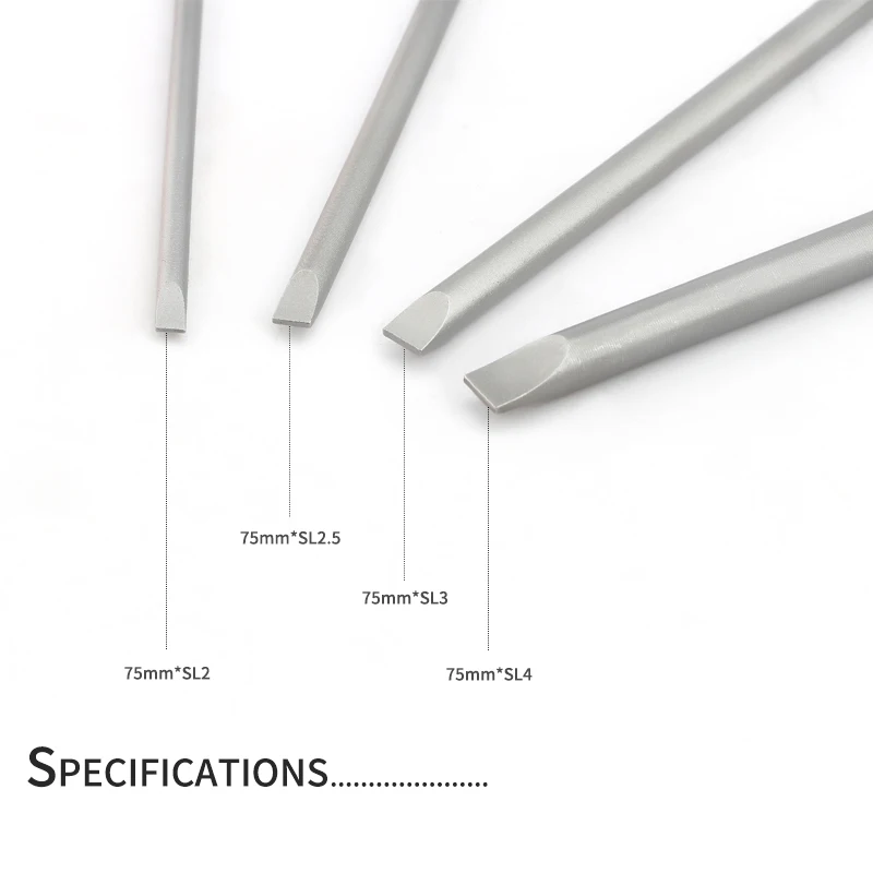 150 мм Длина 1/" набор магнитных отверток 3,0-6,0 мм плоская головка S2 наконечник с прорезью отвертки биты