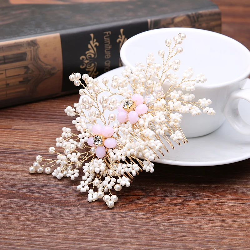 Beads Hair Comb (2)