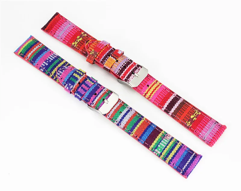 

2018 Good Quality Watch Strap Nylon Colorful band for wristwatch