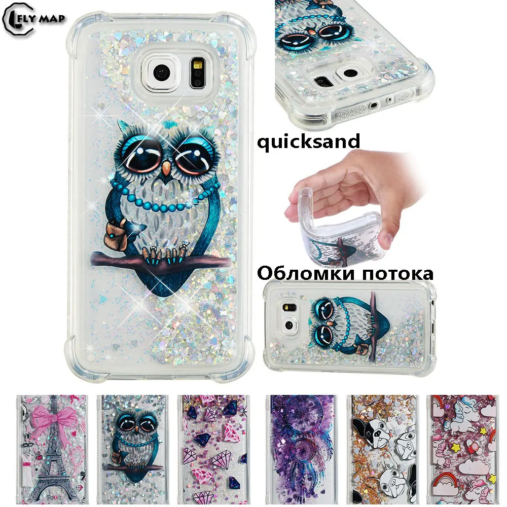 Чехол с изображением единорога совы для Samsung Galaxy S6 S 6 G920 G920F G920FD SM-G920F SM-G920W8 |
