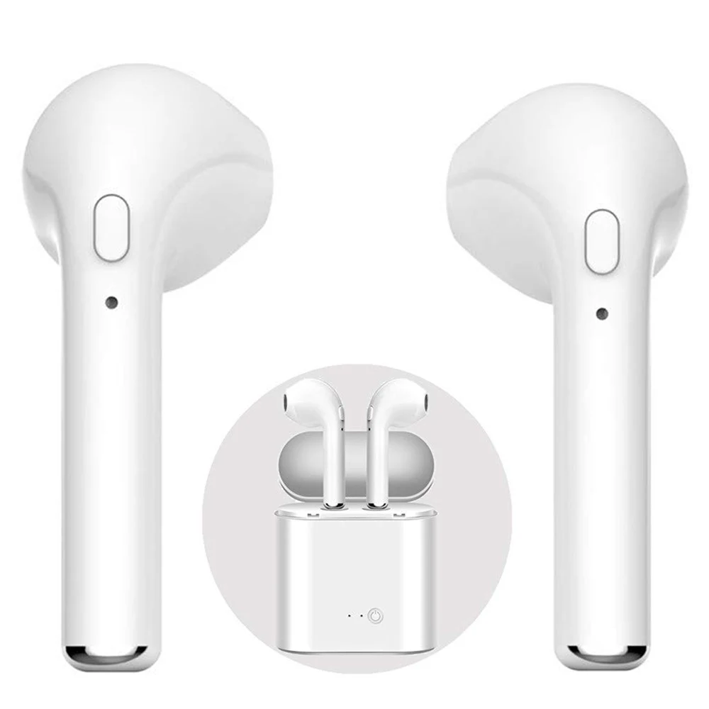 

Cleiree i7s TWS Wireless Bluetooth Earphones Headset Stereo Earbud Headphones With Charging Box For Iphone Android Dropshipping