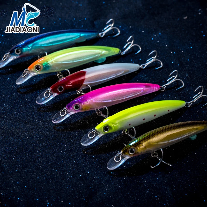 JIADIAONI Рыбалка приманки 11 5 см/г 12 г Pesca Crankbait Жесткий снасти искусственные наживки
