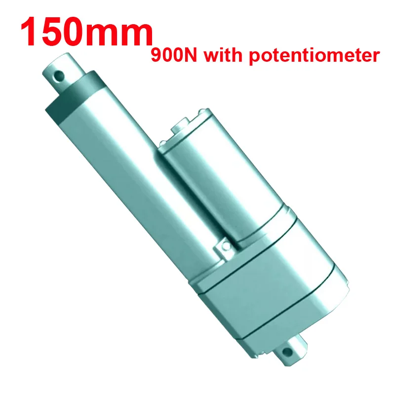 

150mm Stroke 900N Potentiometer Linear Actuator 12v Linear Actuator 24v Linear Actuator