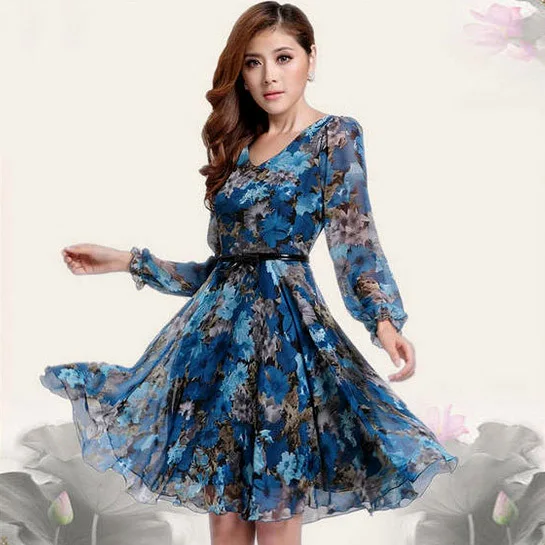 summer full sleeve dresses