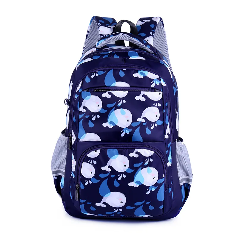 Fashion School Backpacks Waterproof Polyester School Bags for Boys