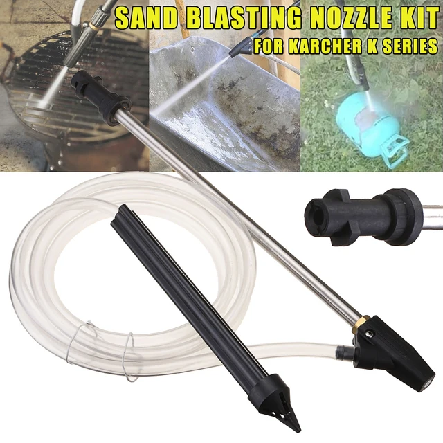 Portable Sand Blaster Wet Blasting Washer Sandblasting Kit For Karcher