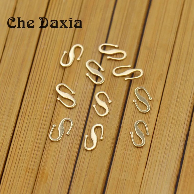 (500 Pieces/Pack) S shape Copper Hooks For DIY Jewelry Accessories