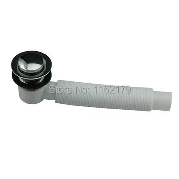 

Bathtub Drainer Shower Room Bathtub Drain,Copper core spring loaded Bathtub pipes Water bucket shower accessories Free Shipping