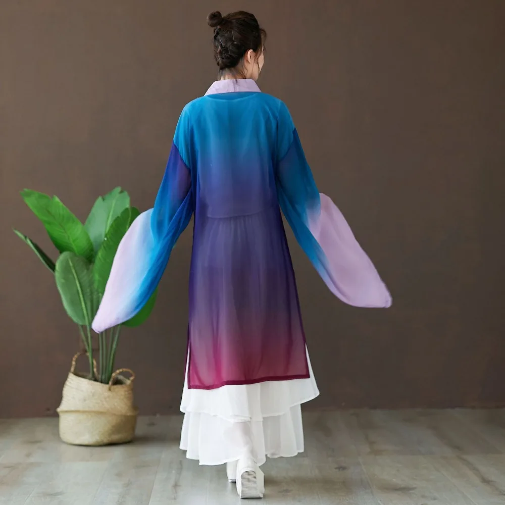 LZJN Chinese Traditional Clothing Ancient Princess Clothing National Hanfu Outfit Stage Dress Folk Dance Costume Women Hanfu (39)