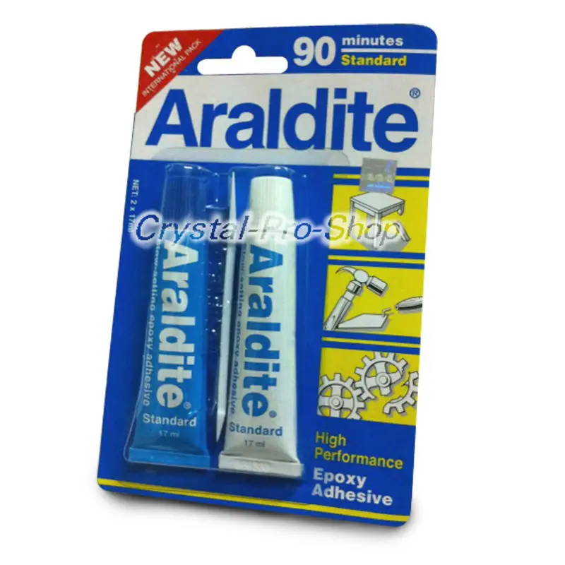 

Araldite AB Epoxy Adhesive glue 90 min. standard DIY Design non-hotfix flatback rhinestones ( 17ml ) + GIFT