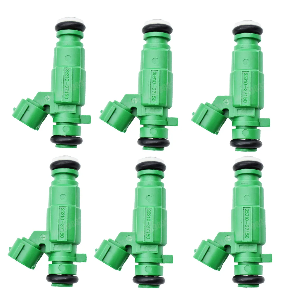6pcs/lot Fuel injector for HYUNDAI SONATA SANTA FE TIBURON TUCSON KIA