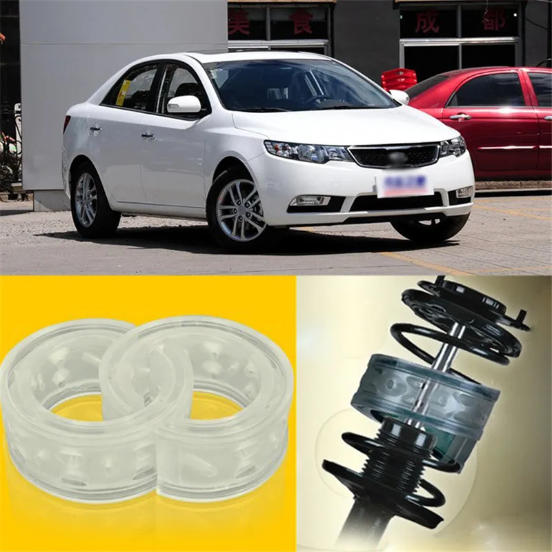 

2pcs Super Power Front Shock Absorber Coil Spring Cushion Buffer For KIA Forte