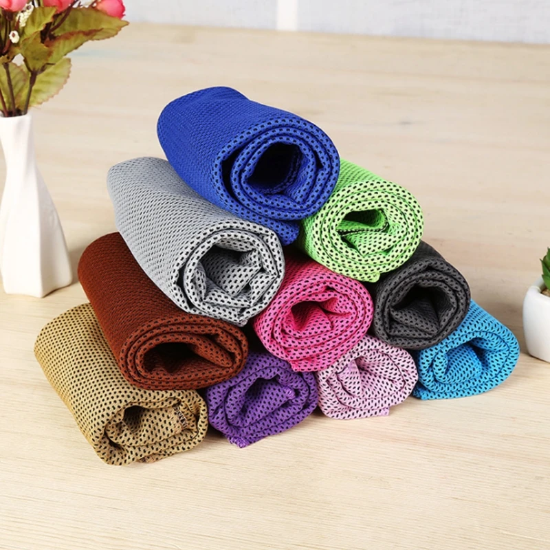 1 PC Instant Cool Towel Wristband Bandana Scarf Sport Travel Camping