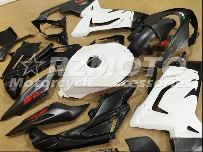 Мотоциклетный обтекатель abs для Aprilia RS125 2006 2007 2008 2009 2010 2011 RS125 06 11 впрыска bodywor белого и черного цвета V3