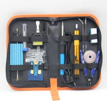 60 Вт Температурный Регулируемый Электрический Сварочный припой паяльник карандаш инструмент