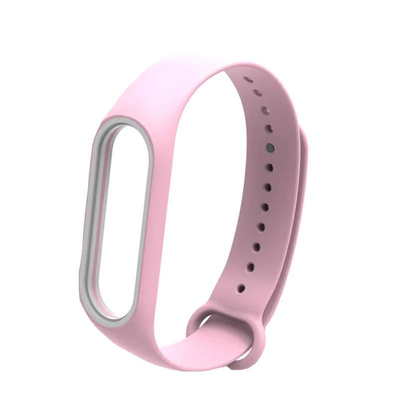Для Mi Band 3 4 спортивный ремешок браслет часы силиконовый для xiaomi mi band аксессуары