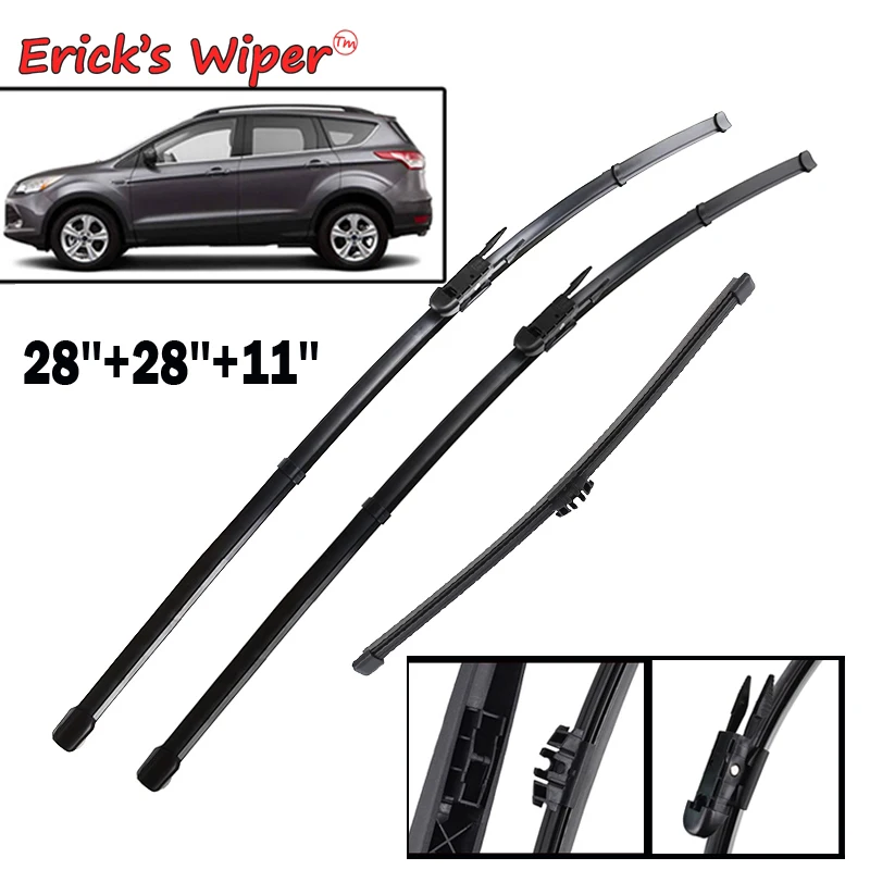 Комплект стеклоочистителей Erick's для Ford Kuga MK 2 Escape C520 передние и задние щетки