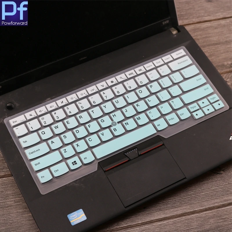 14 дюймов чехол для клавиатуры ноутбука протектор для lenovo ThinkPad E475 E480 T440 T450 T460 T470 T480 E455 E465 L470 R480 S I P - Цвет: fademint