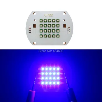 

Original Cree XP-E XPE 60W Royal Blue Led Emitter Light 450NM - 455NM 30-36V 1-2A 120 Degree Viewing Angle For Coral Sea Plant