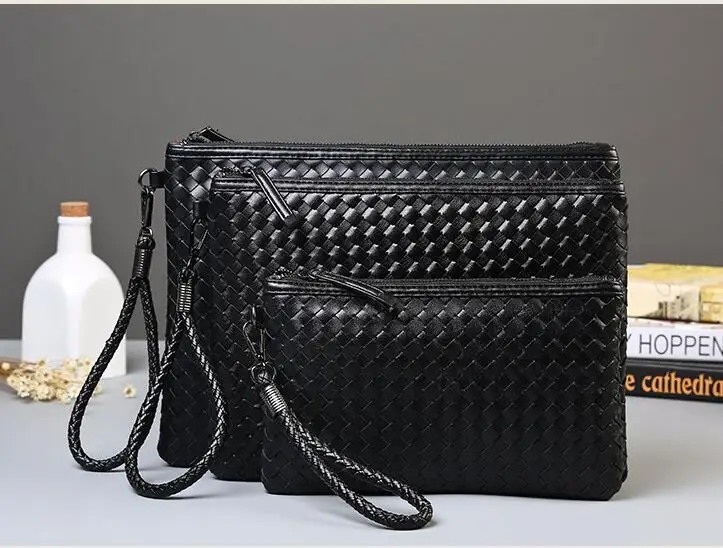 Zhongji Tote Handbag Women PU Leather Fashion Zipper Shoulder Bag Large Capacity Merry Christmas