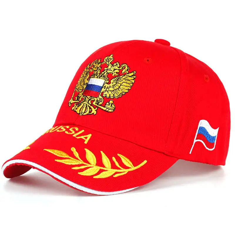 Высокое качество, брендовая русская национальная эмблема, бейсбольная кепка для мужчин и женщин, хлопковая кепка с вышивкой, шапки, регулируемая модная хип-хоп кепка