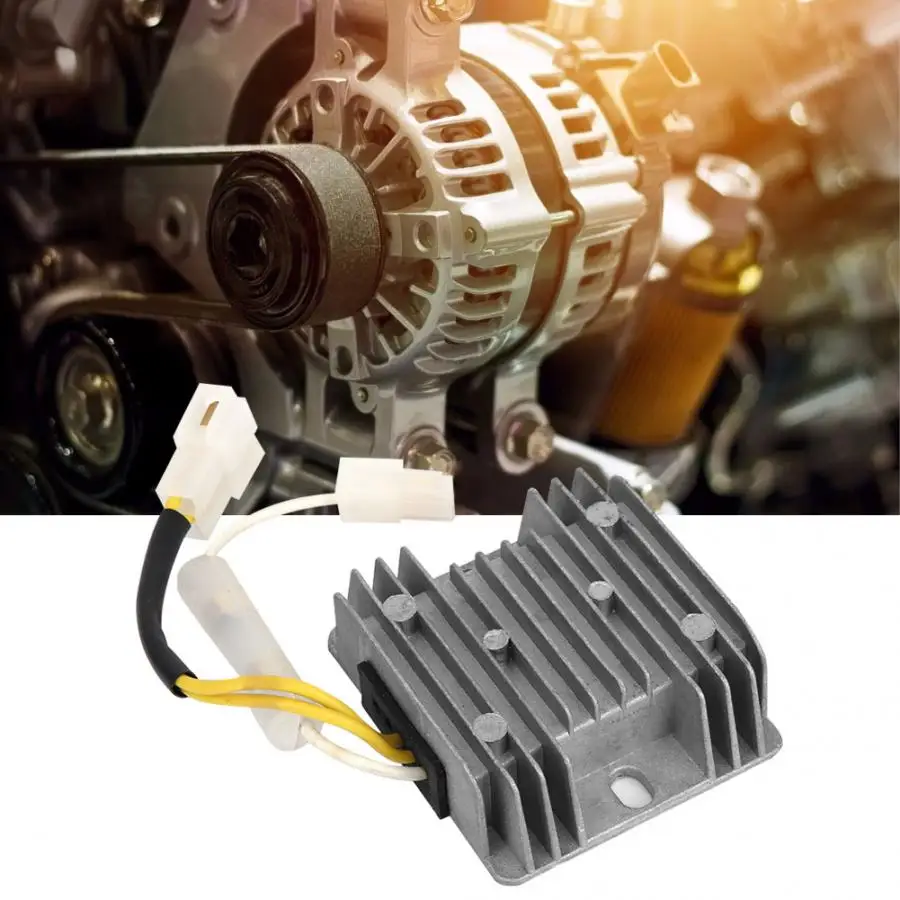 AVR Generator Automatic Voltage Regulator 186F Gasoline diesel alternator Power stabilizer Diesel Engine AC 15 35V to DC 13.5V|Generator Parts & Accessories| - AliExpress